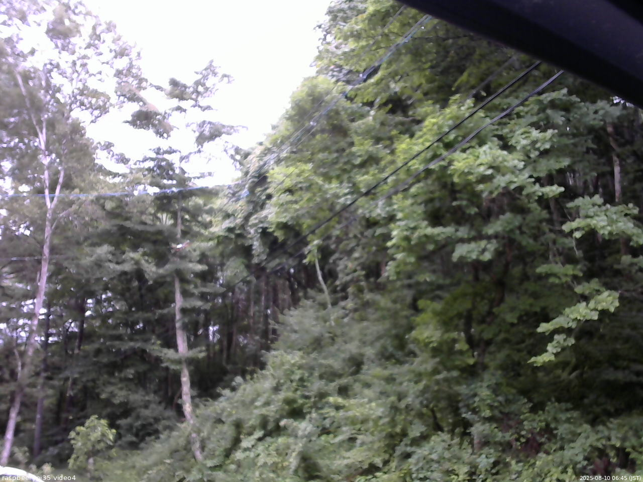 長野県菅平高原 ゆたか山荘 東側上空 2025/08/10 06:45