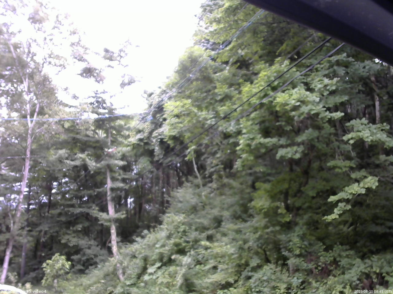 長野県菅平高原 ゆたか山荘 東側上空 2025/08/10 08:45