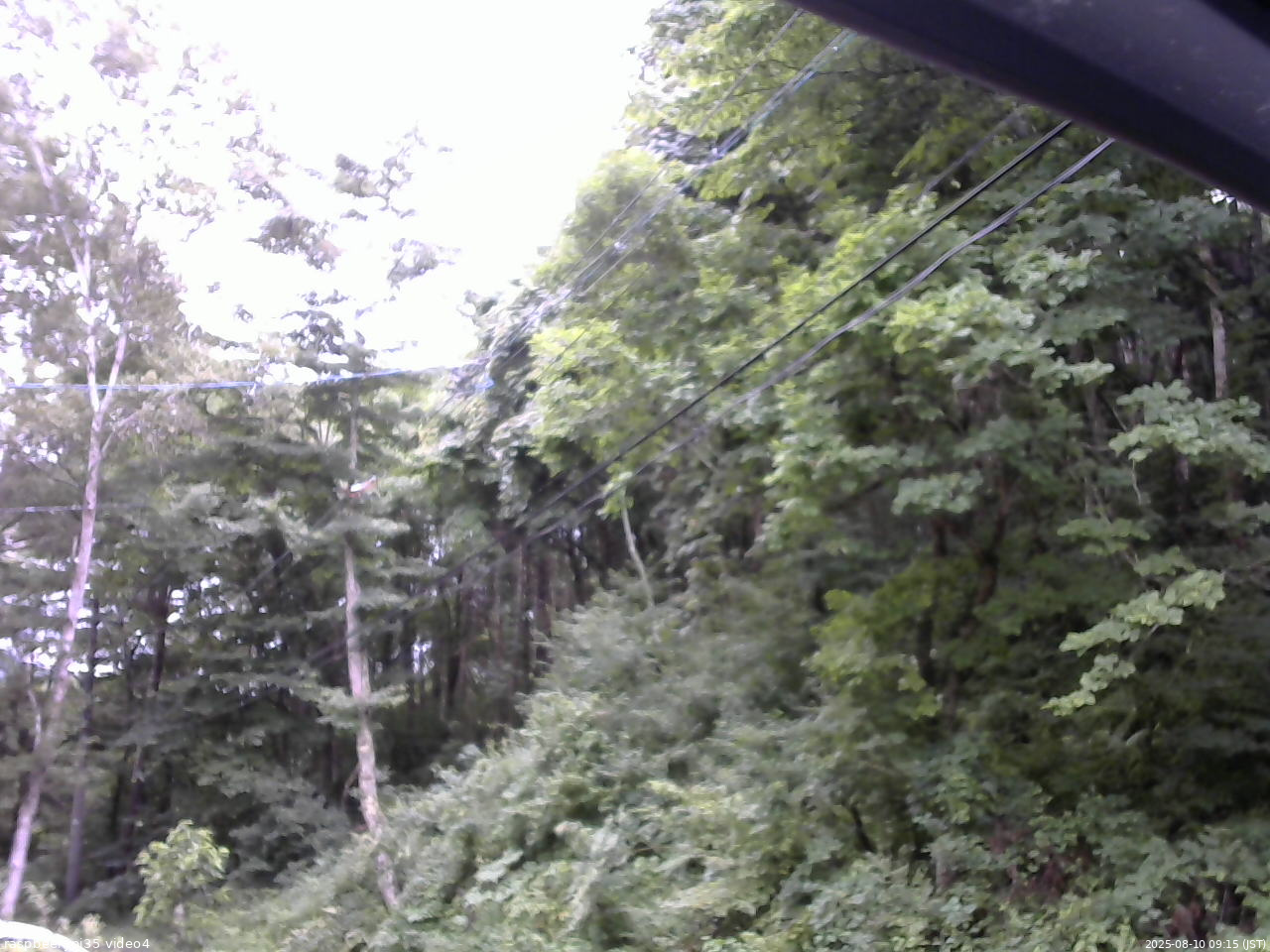 長野県菅平高原 ゆたか山荘 東側上空 2025/08/10 09:15