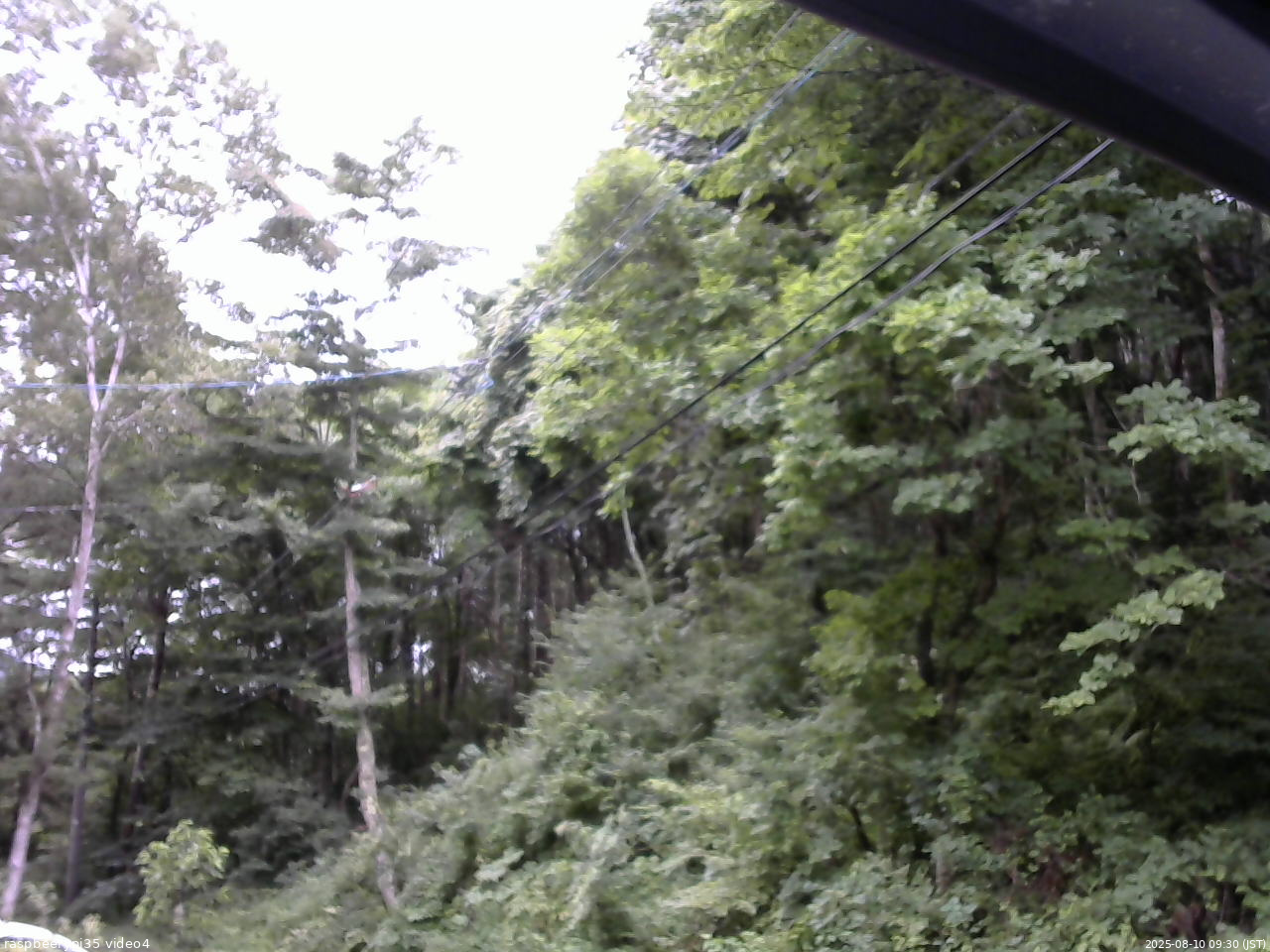 長野県菅平高原 ゆたか山荘 東側上空 2025/08/10 09:30