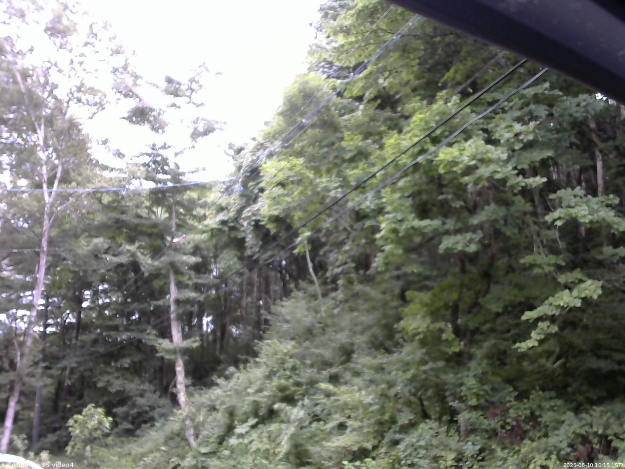 長野県菅平高原 ゆたか山荘 東側上空 2025/08/10 10:15