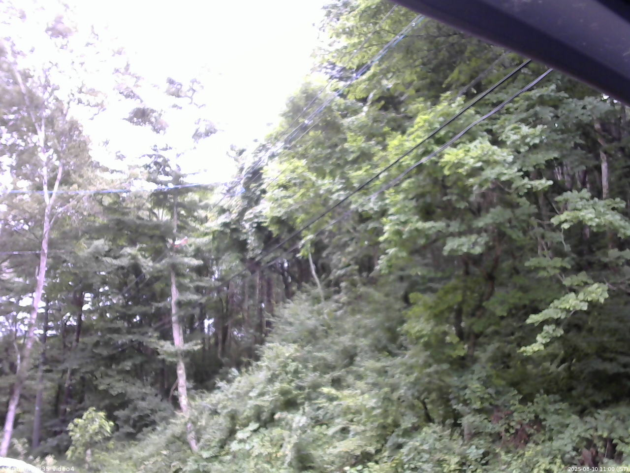 長野県菅平高原 ゆたか山荘 東側上空 2025/08/10 11:00