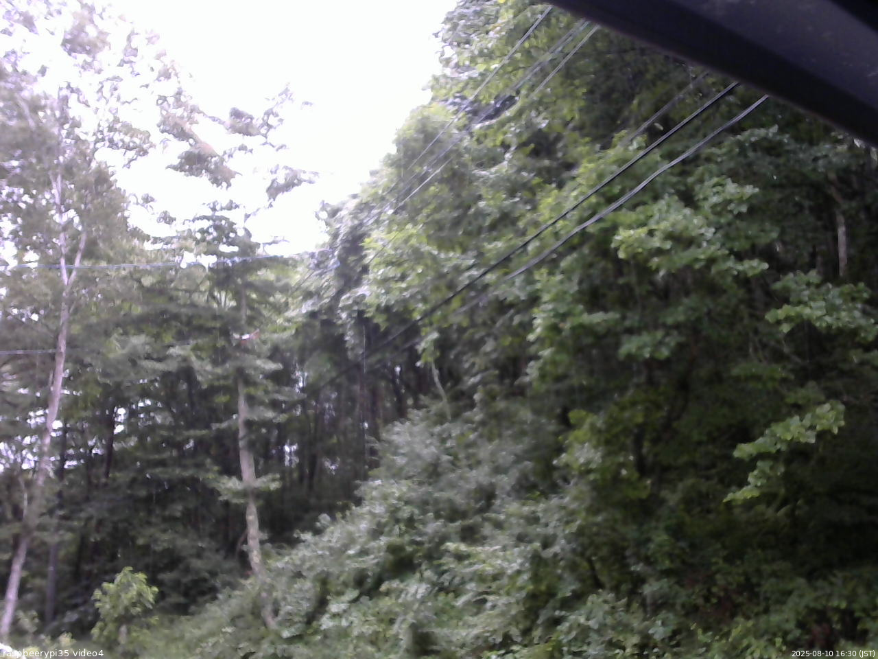長野県菅平高原 ゆたか山荘 東側上空 2025/08/10 16:30