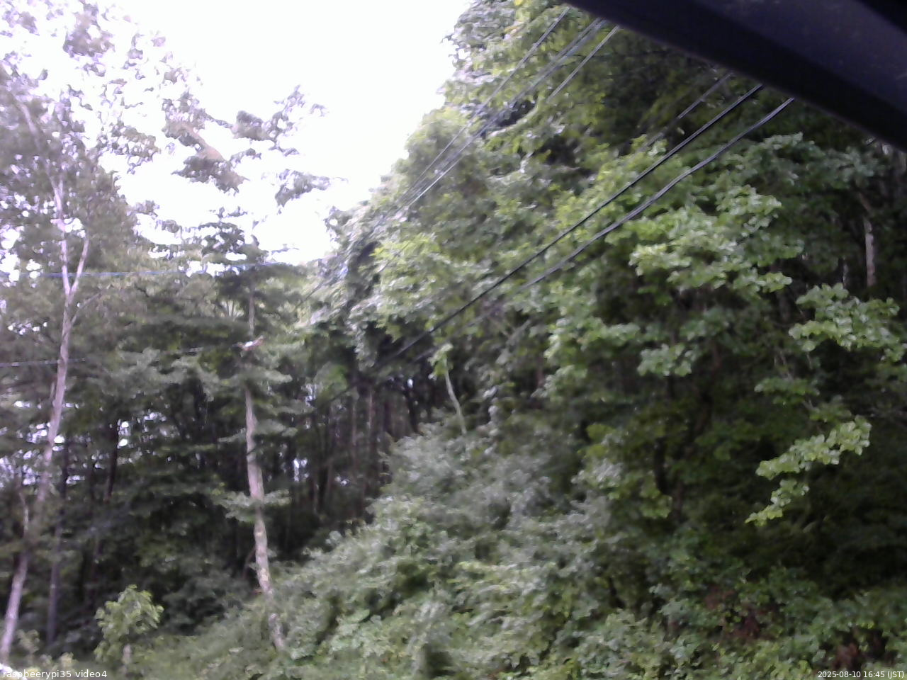 長野県菅平高原 ゆたか山荘 東側上空 2025/08/10 16:45
