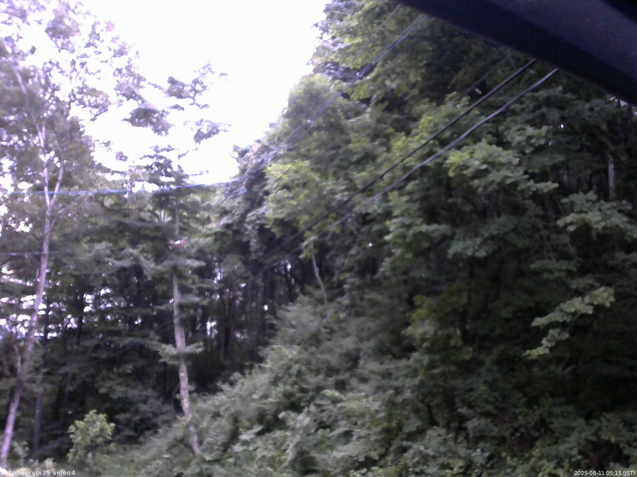 長野県菅平高原 ゆたか山荘 東側上空 2025/08/11 05:15