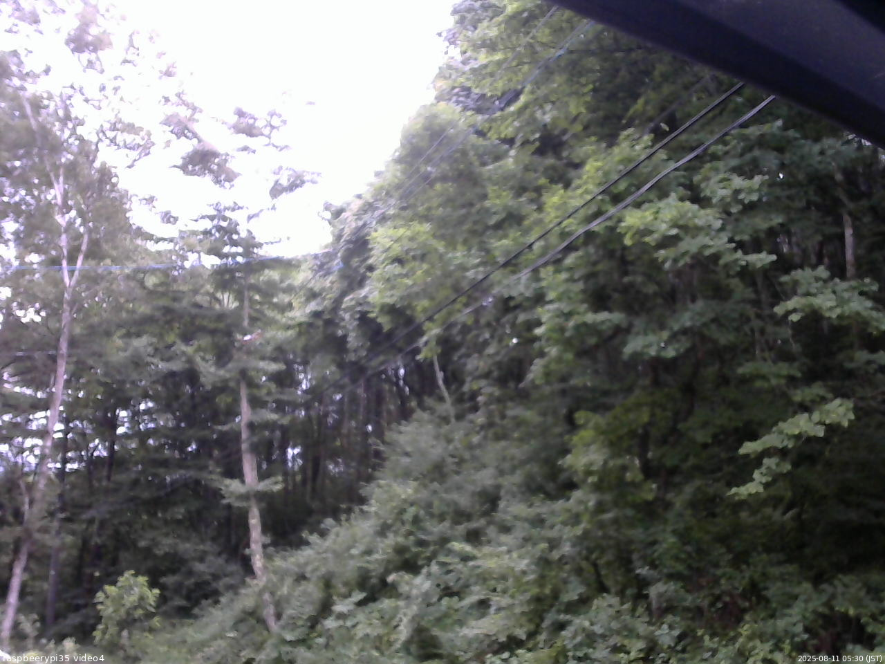 長野県菅平高原 ゆたか山荘 東側上空 2025/08/11 05:30