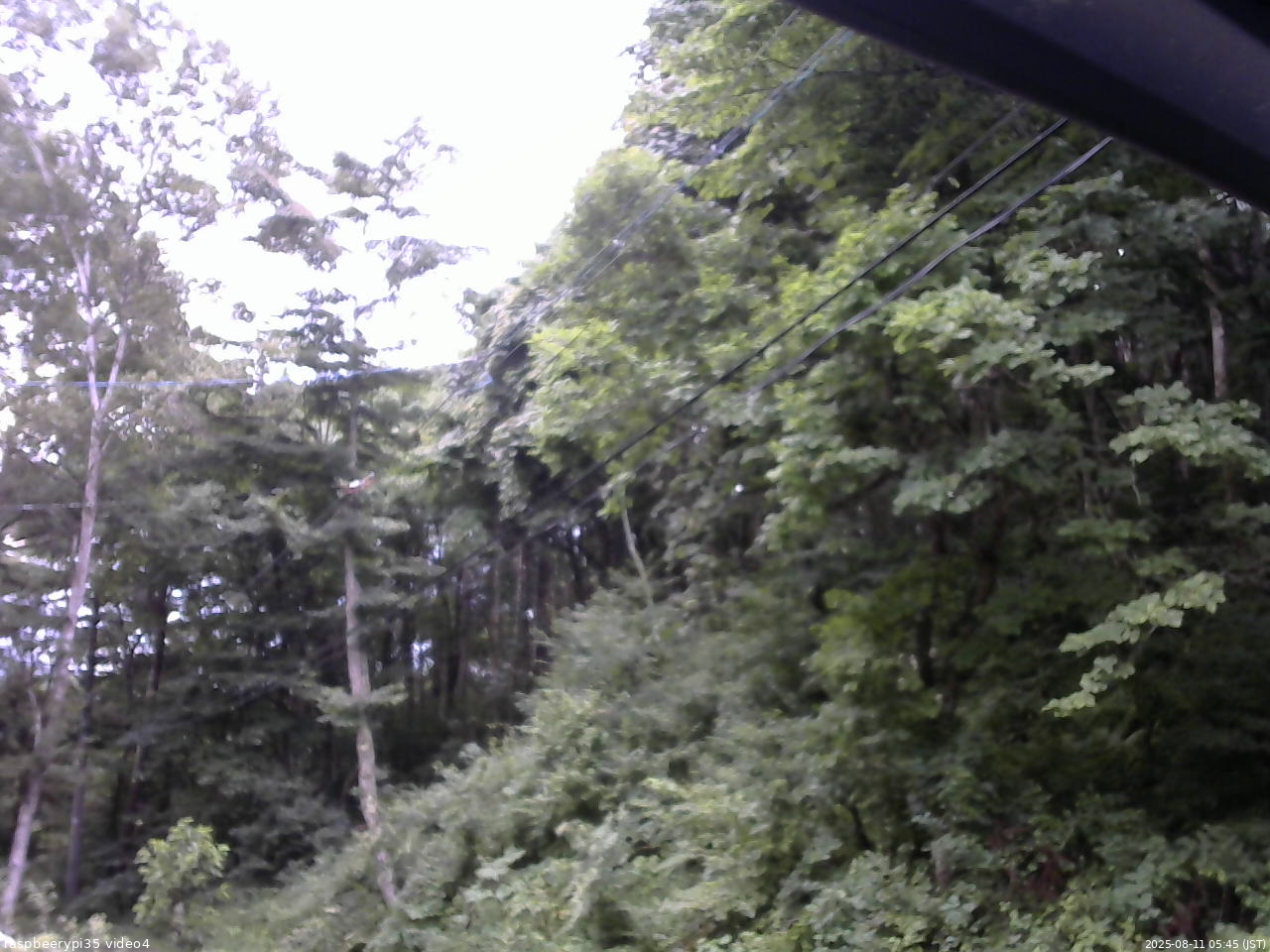 長野県菅平高原 ゆたか山荘 東側上空 2025/08/11 05:45