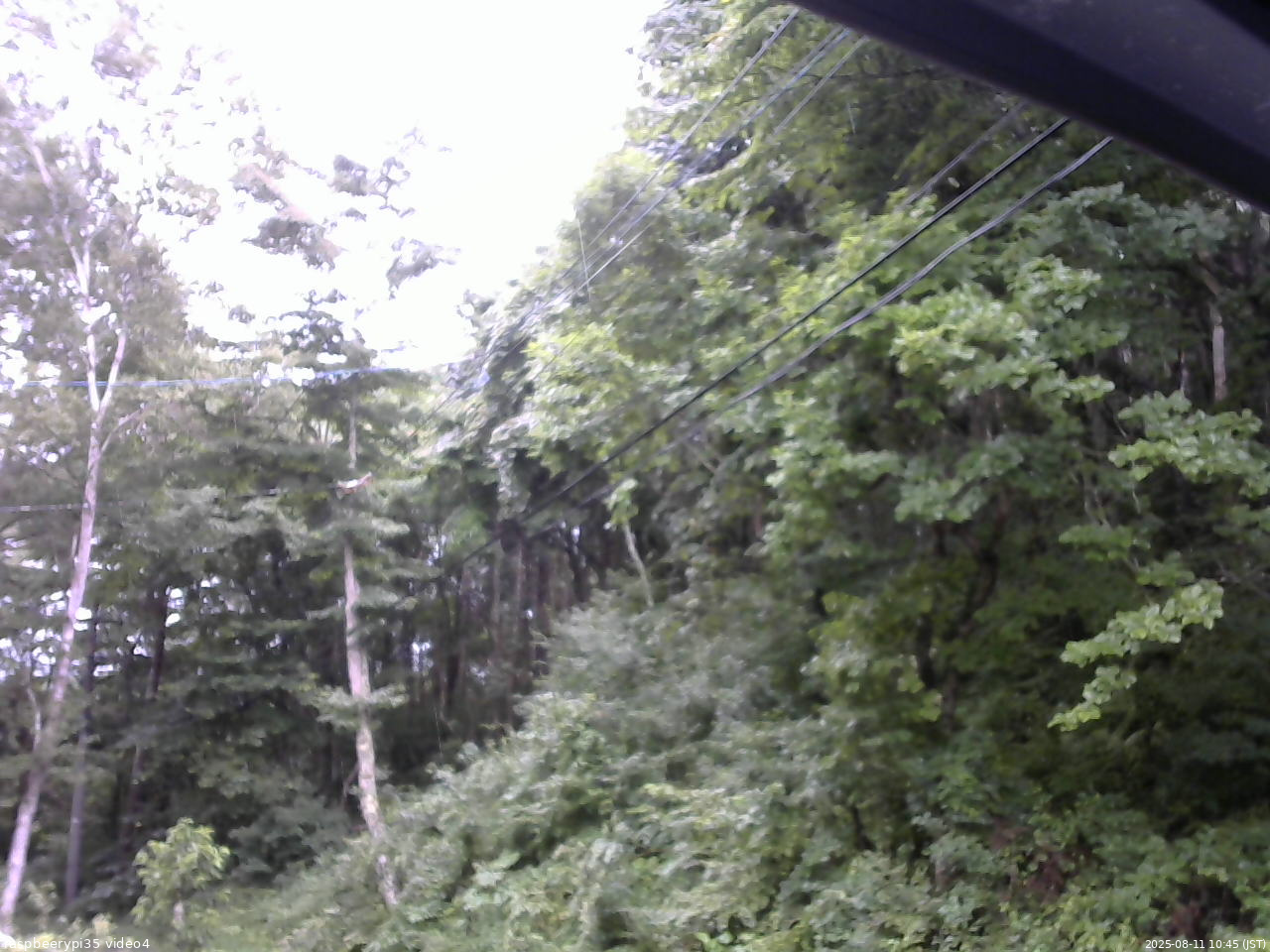 長野県菅平高原 ゆたか山荘 東側上空 2025/08/11 10:45