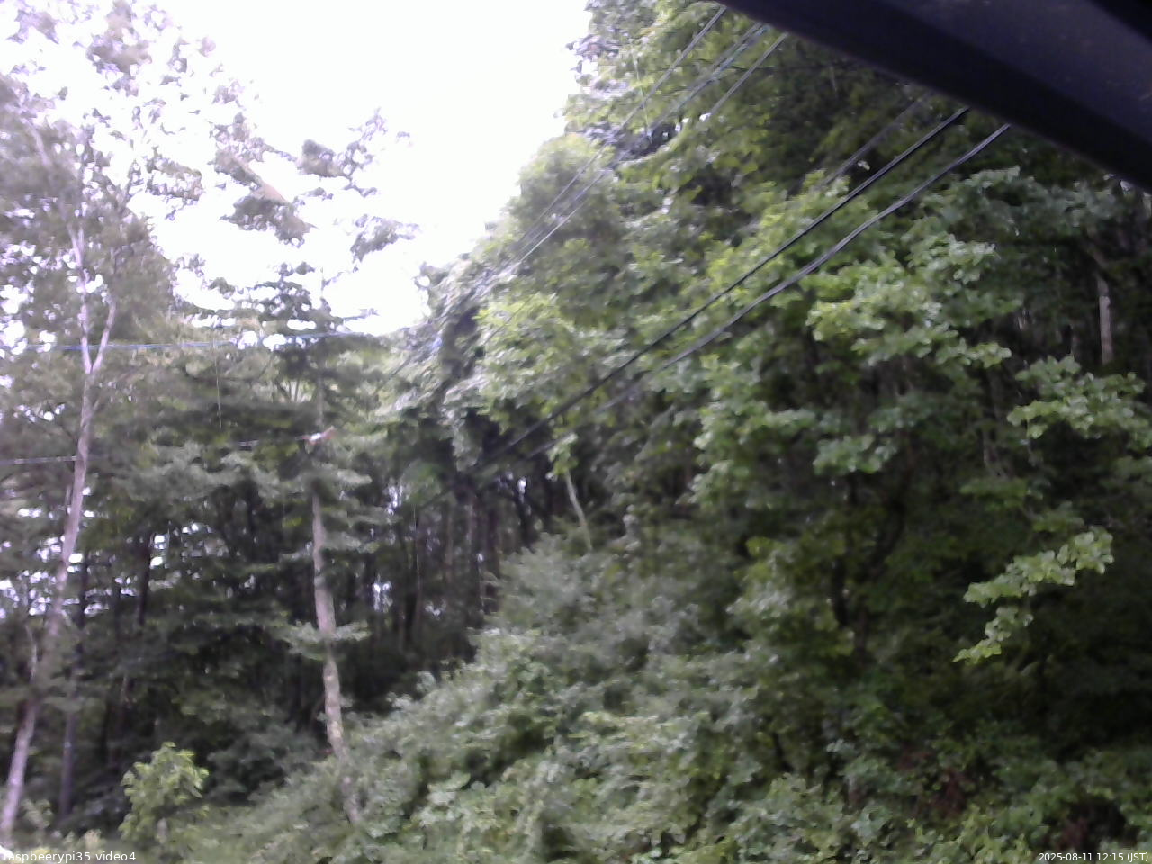 長野県菅平高原 ゆたか山荘 東側上空 2025/08/11 12:15