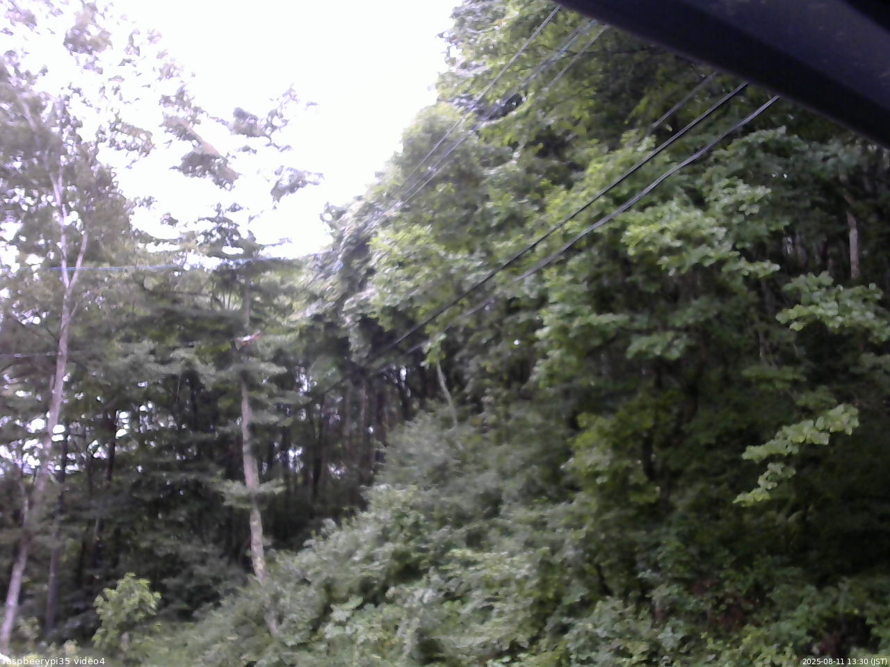 長野県菅平高原 ゆたか山荘 東側上空 2025/08/11 13:30
