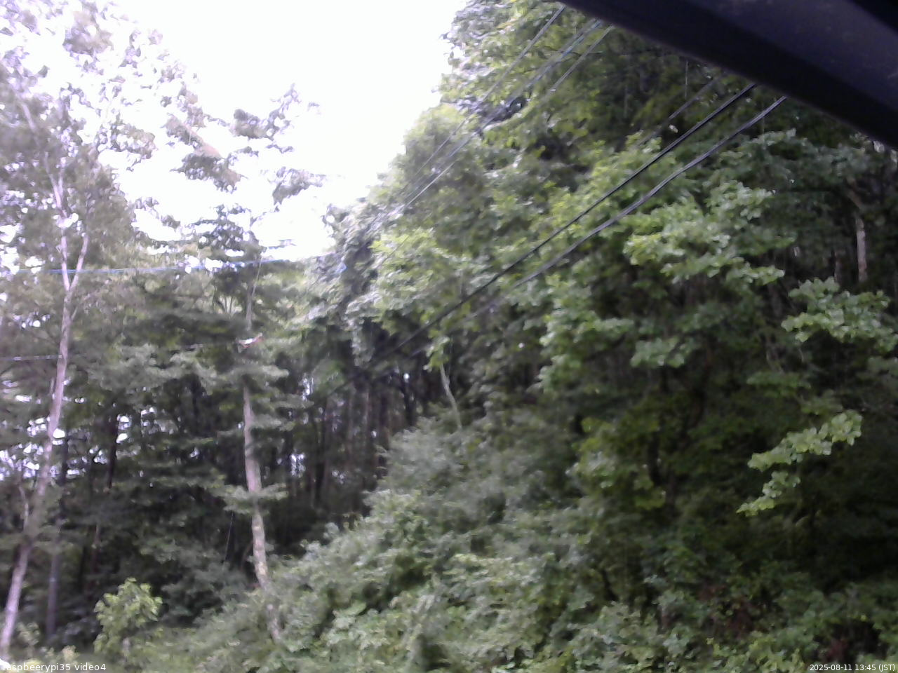 長野県菅平高原 ゆたか山荘 東側上空 2025/08/11 13:45