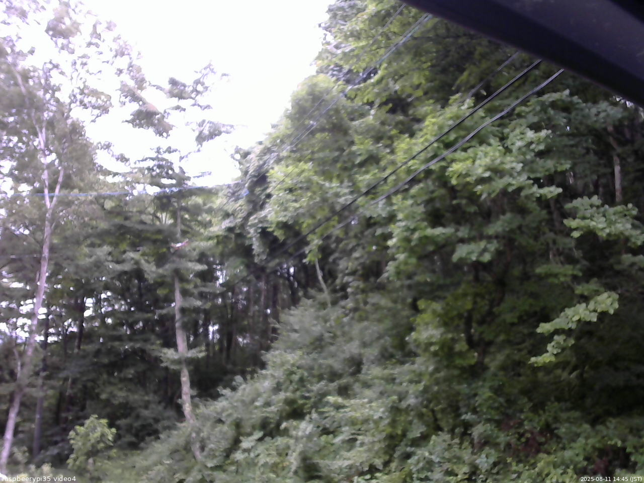 長野県菅平高原 ゆたか山荘 東側上空 2025/08/11 14:45