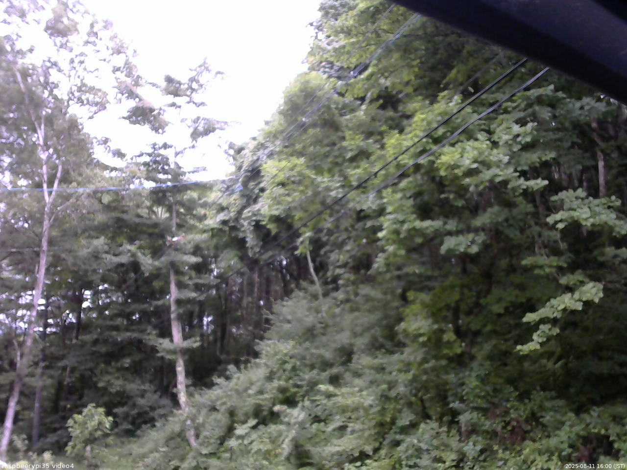 長野県菅平高原 ゆたか山荘 東側上空 2025/08/11 16:00