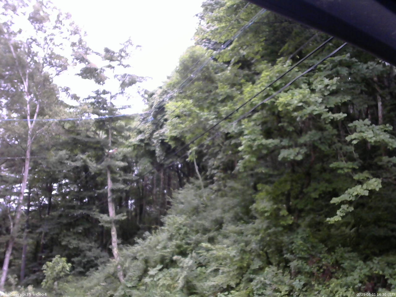 長野県菅平高原 ゆたか山荘 東側上空 2025/08/11 16:30