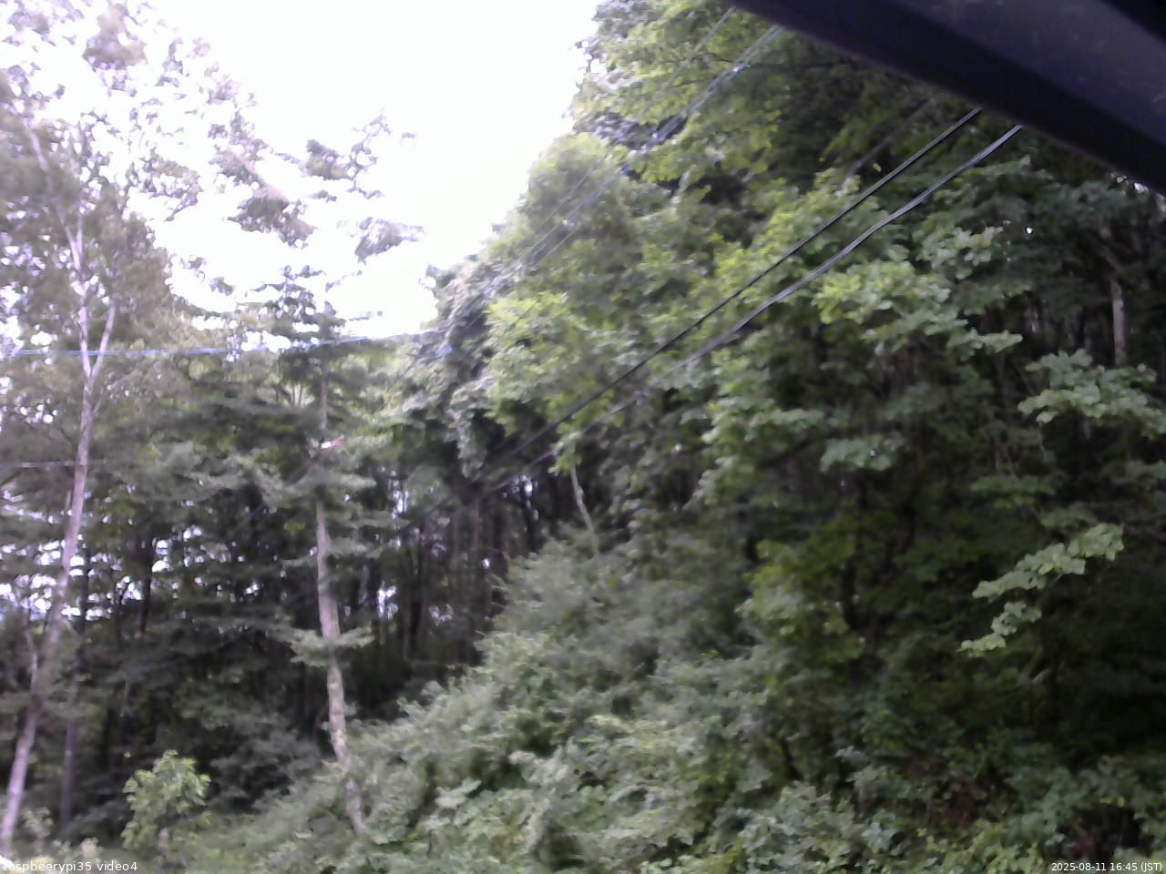 長野県菅平高原 ゆたか山荘 東側上空 2025/08/11 16:45