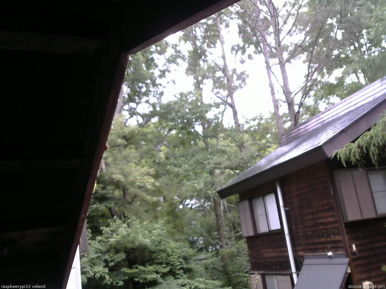 長野県菅平高原 ゆたか山荘 北側 2025/08/12 10:15