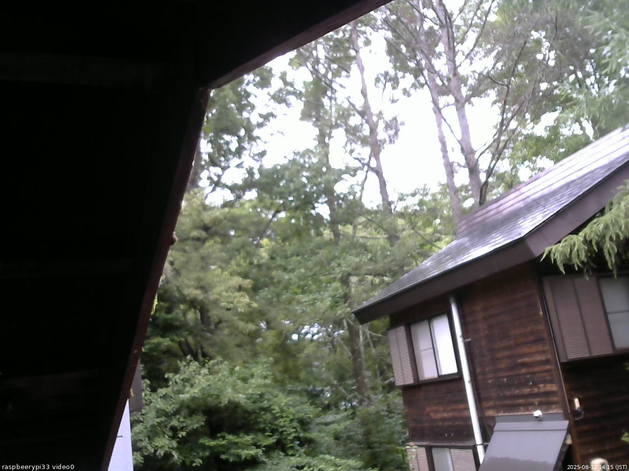 長野県菅平高原 ゆたか山荘 北側 2025/08/12 14:15