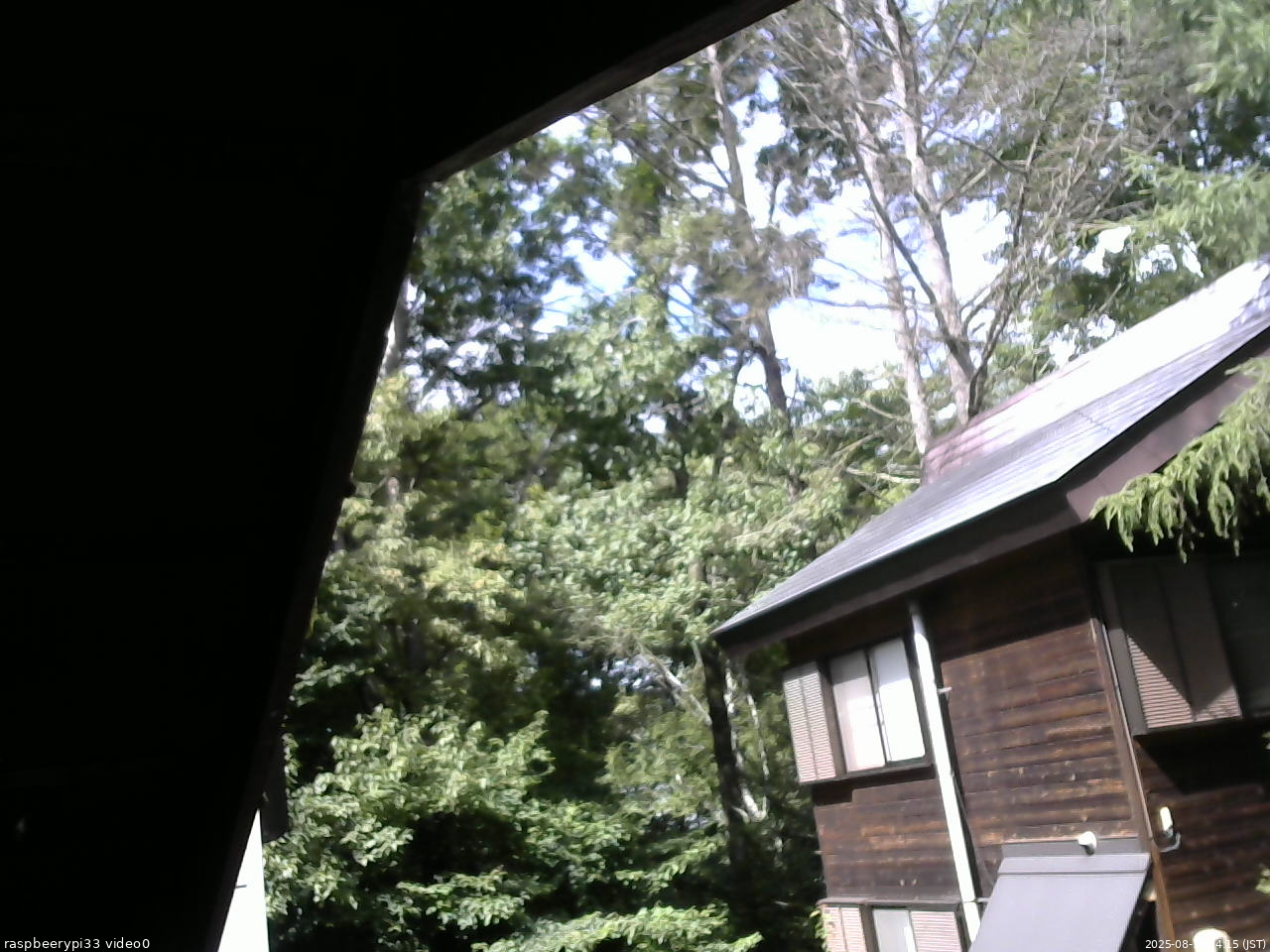 長野県菅平高原 ゆたか山荘 北側 2025/08/13 14:15