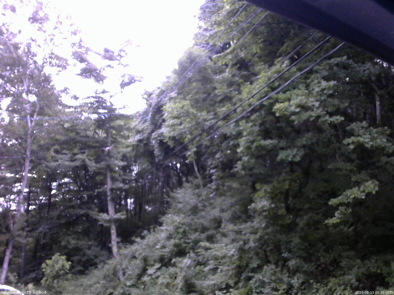 長野県菅平高原 ゆたか山荘 東側上空 2025/08/13 05:30