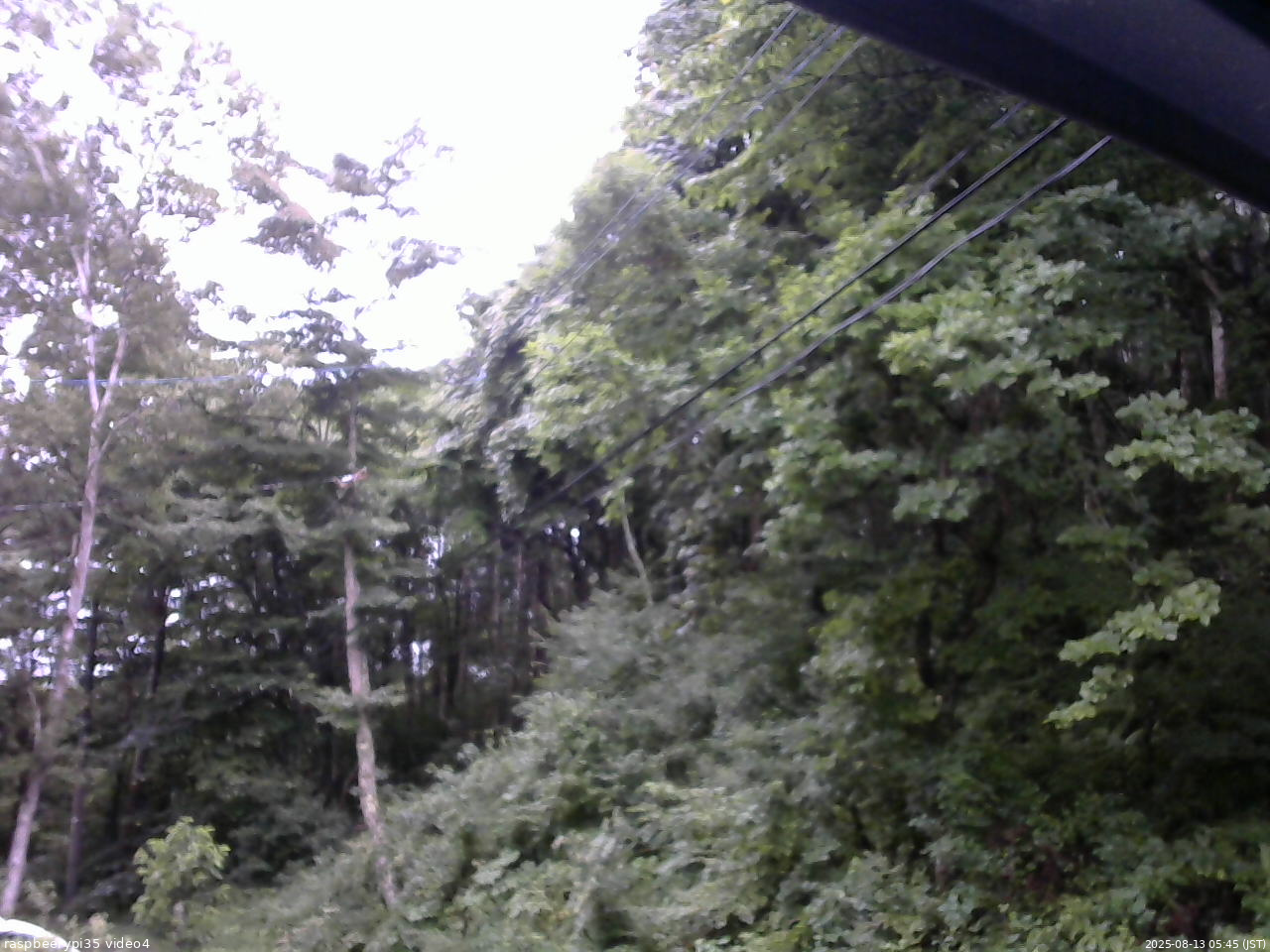 長野県菅平高原 ゆたか山荘 東側上空 2025/08/13 05:45