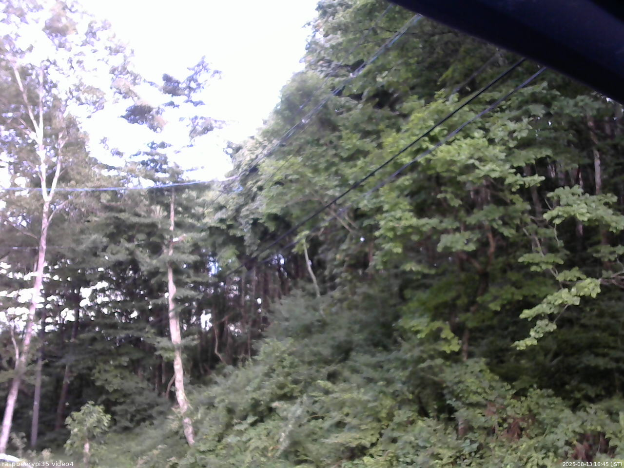 長野県菅平高原 ゆたか山荘 東側上空 2025/08/13 16:45