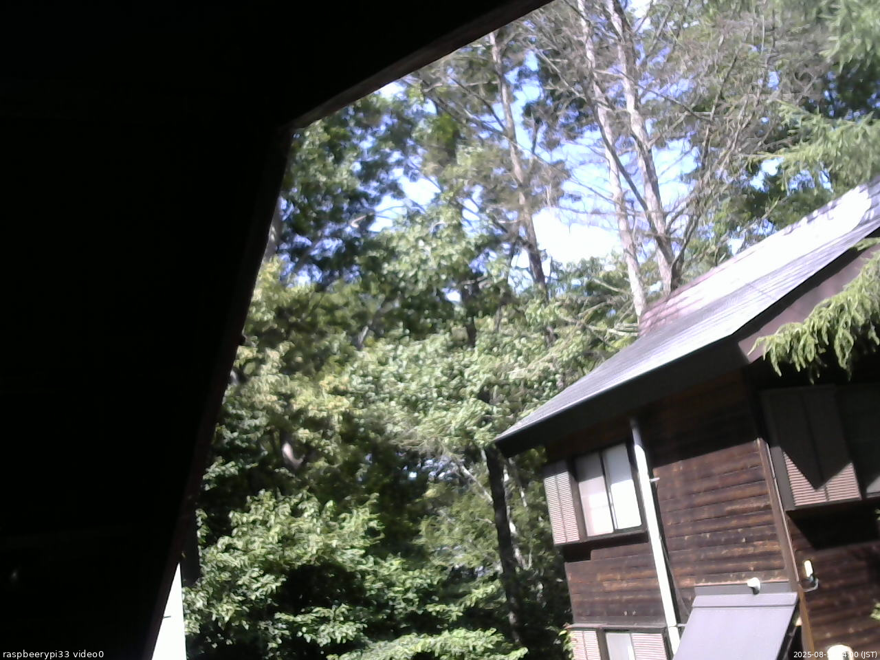 長野県菅平高原 ゆたか山荘 北側 2025/08/14 14:00