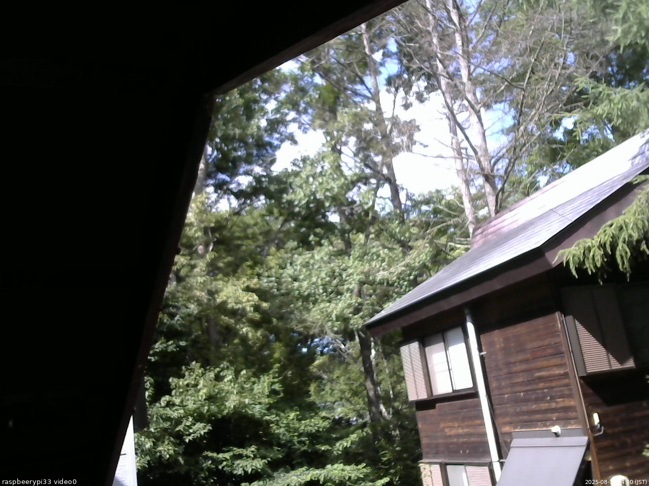 長野県菅平高原 ゆたか山荘 北側 2025/08/14 14:30