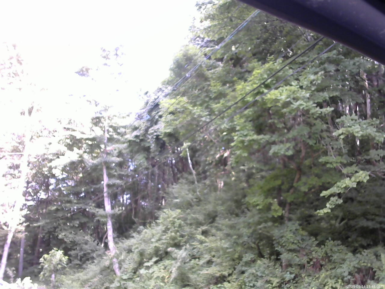 長野県菅平高原 ゆたか山荘 東側上空 2025/08/14 15:45