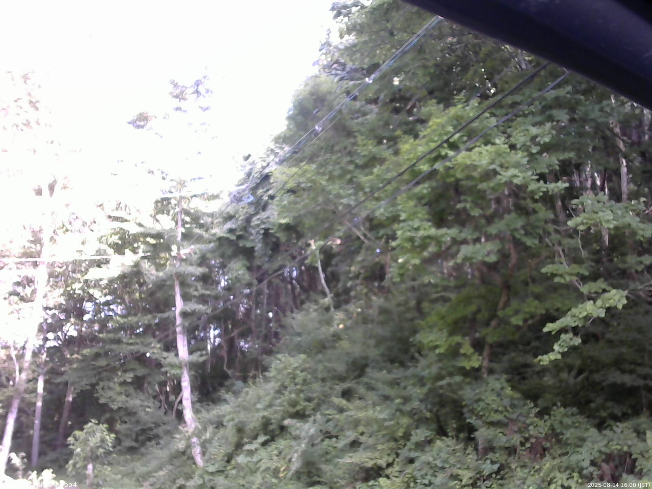 長野県菅平高原 ゆたか山荘 東側上空 2025/08/14 16:00