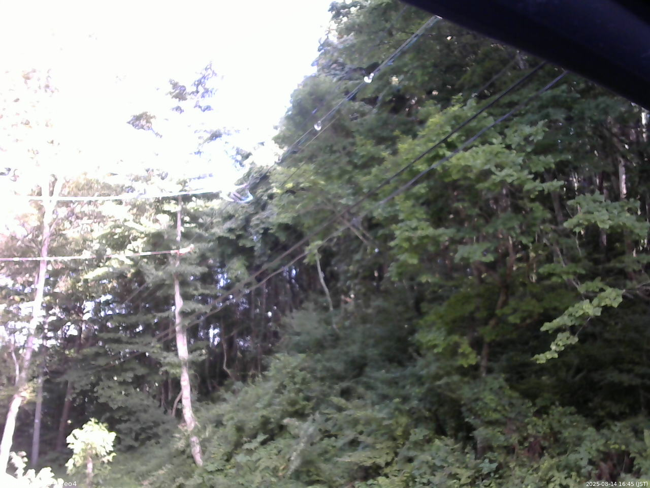 長野県菅平高原 ゆたか山荘 東側上空 2025/08/14 16:45