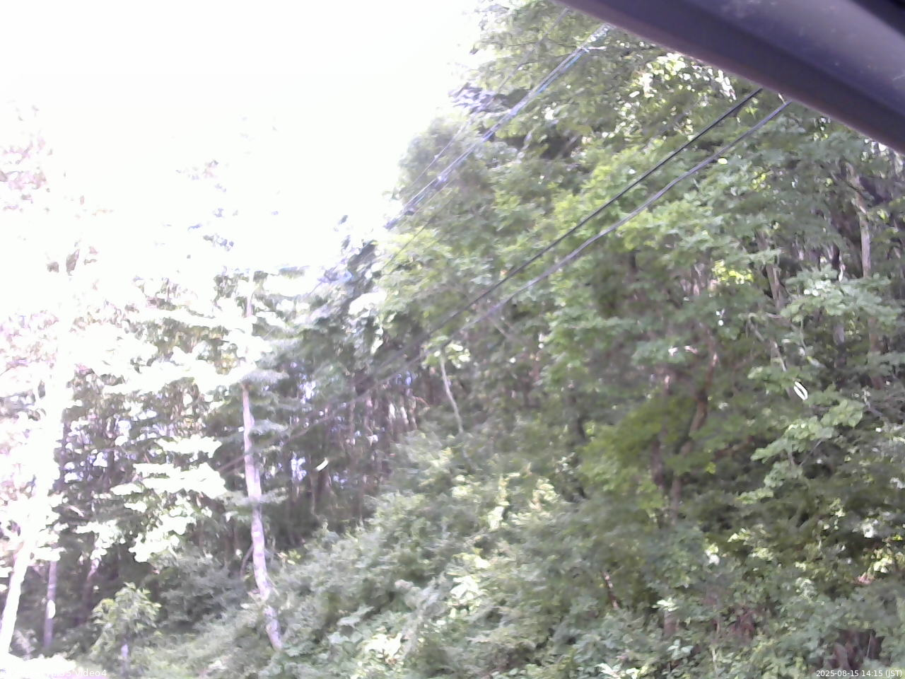 長野県菅平高原 ゆたか山荘 東側上空 2025/08/15 14:15
