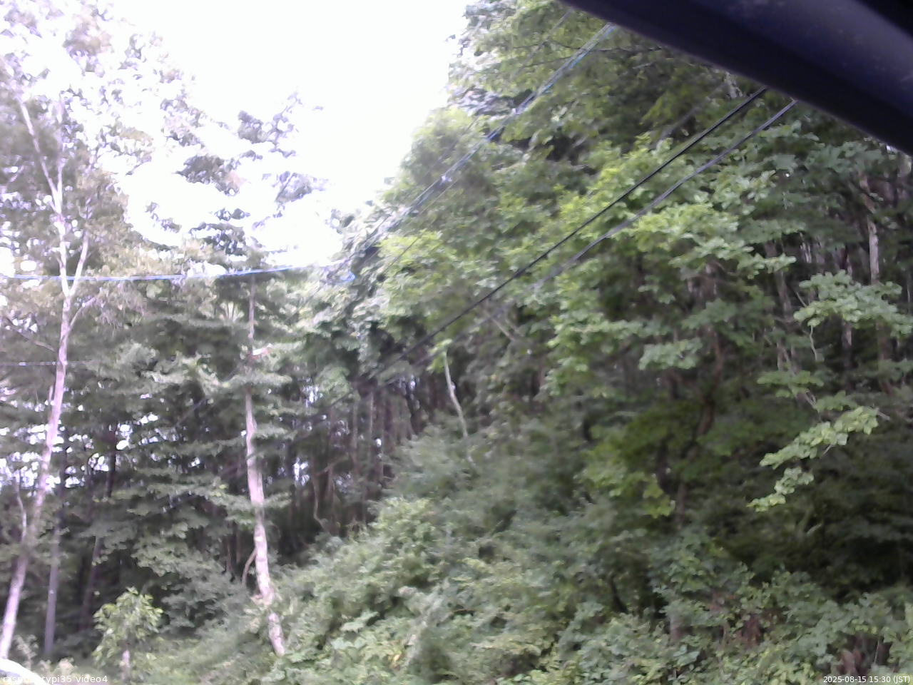 長野県菅平高原 ゆたか山荘 東側上空 2025/08/15 15:30