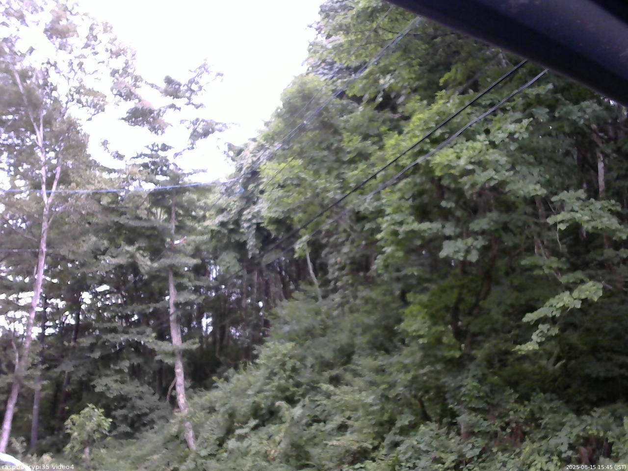 長野県菅平高原 ゆたか山荘 東側上空 2025/08/15 15:45