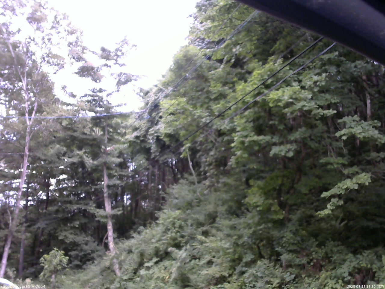 長野県菅平高原 ゆたか山荘 東側上空 2025/08/15 16:30