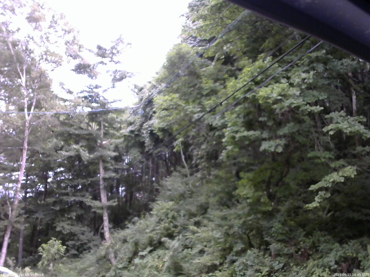 長野県菅平高原 ゆたか山荘 東側上空 2025/08/15 16:45