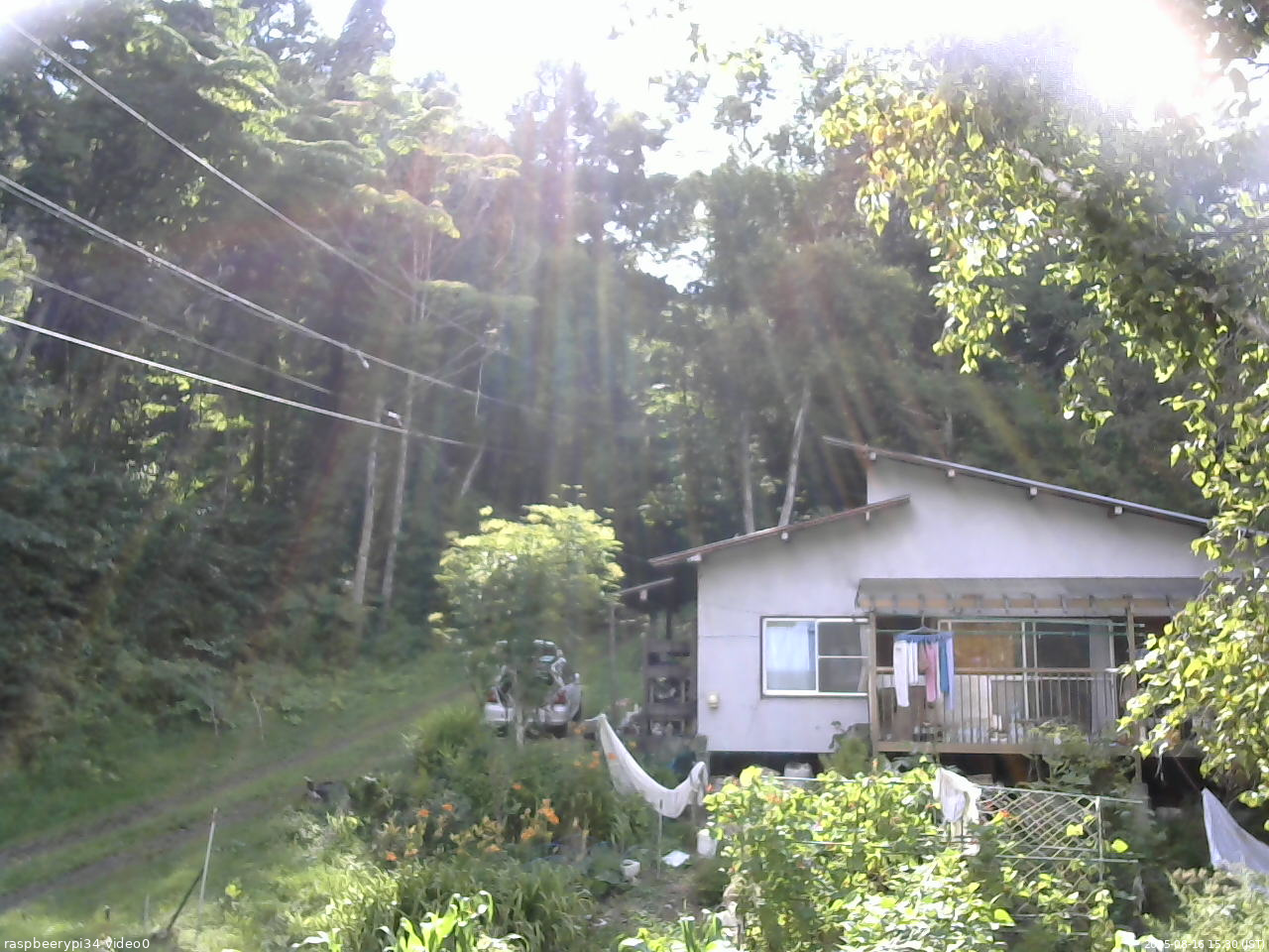 長野県菅平高原 ゆたか山荘 西側(坂上) 2025/08/16 15:30