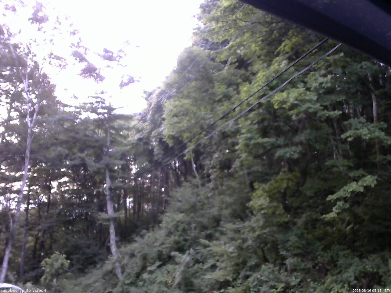 長野県菅平高原 ゆたか山荘 東側上空 2025/08/16 05:15