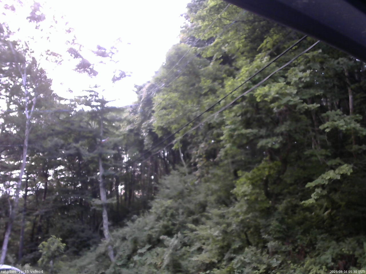 長野県菅平高原 ゆたか山荘 東側上空 2025/08/16 05:30