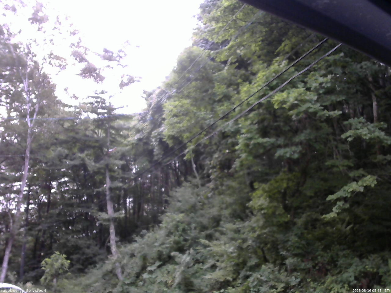 長野県菅平高原 ゆたか山荘 東側上空 2025/08/16 05:45