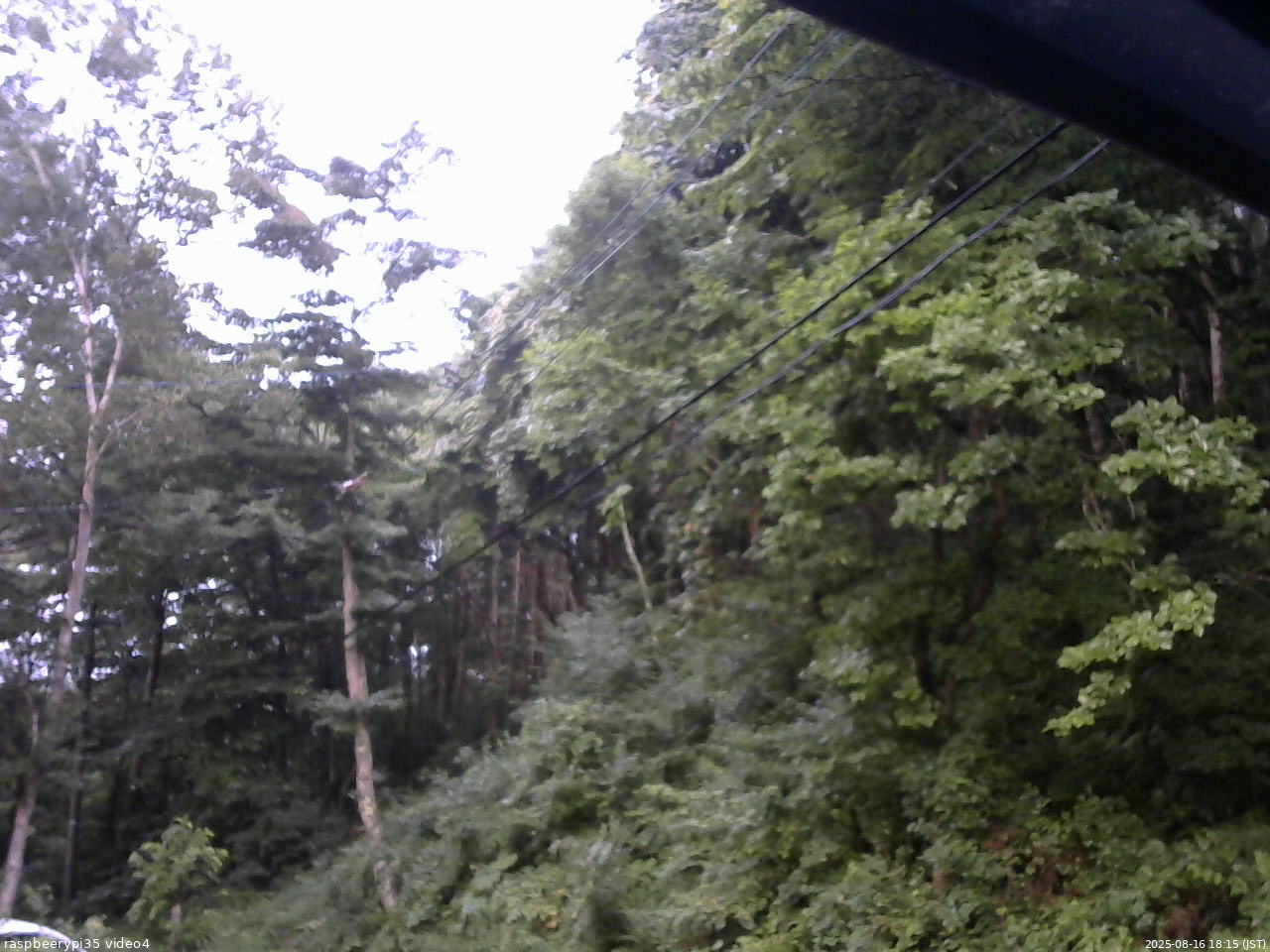 長野県菅平高原 ゆたか山荘 東側上空 2025/08/16 18:15