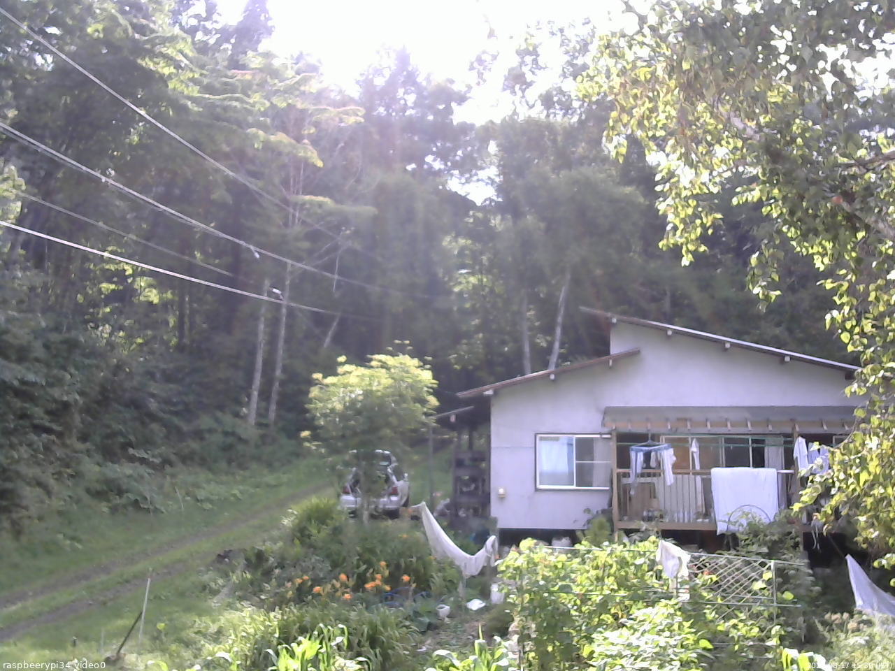 長野県菅平高原 ゆたか山荘 西側(坂上) 2025/08/17 15:30