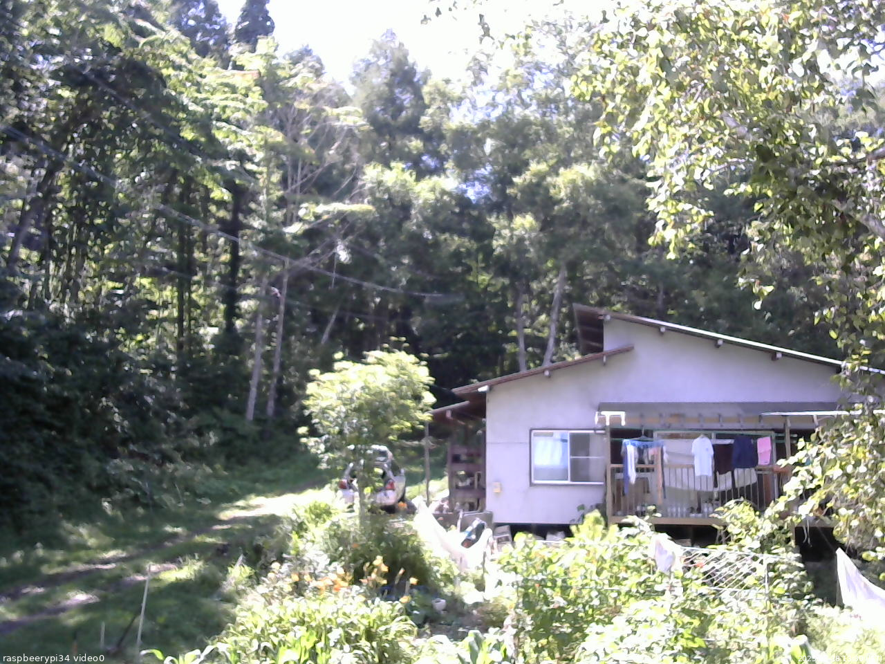 長野県菅平高原 ゆたか山荘 西側(坂上) 2025/08/18 13:30