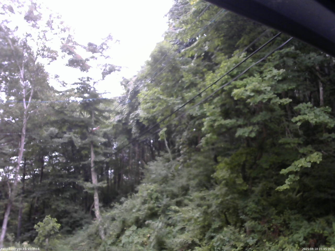 長野県菅平高原 ゆたか山荘 東側上空 2025/08/18 05:45