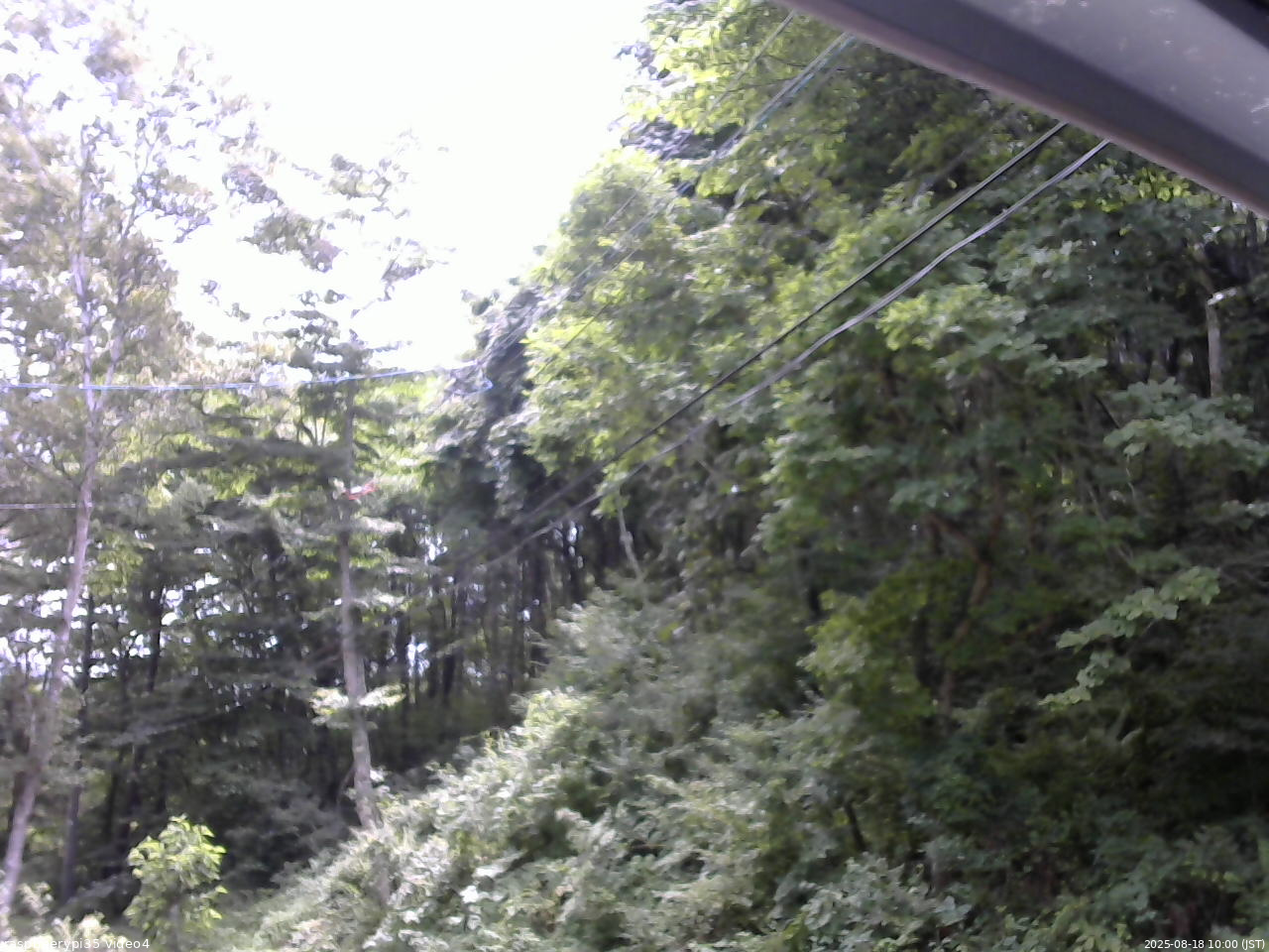 長野県菅平高原 ゆたか山荘 東側上空 2025/08/18 10:00