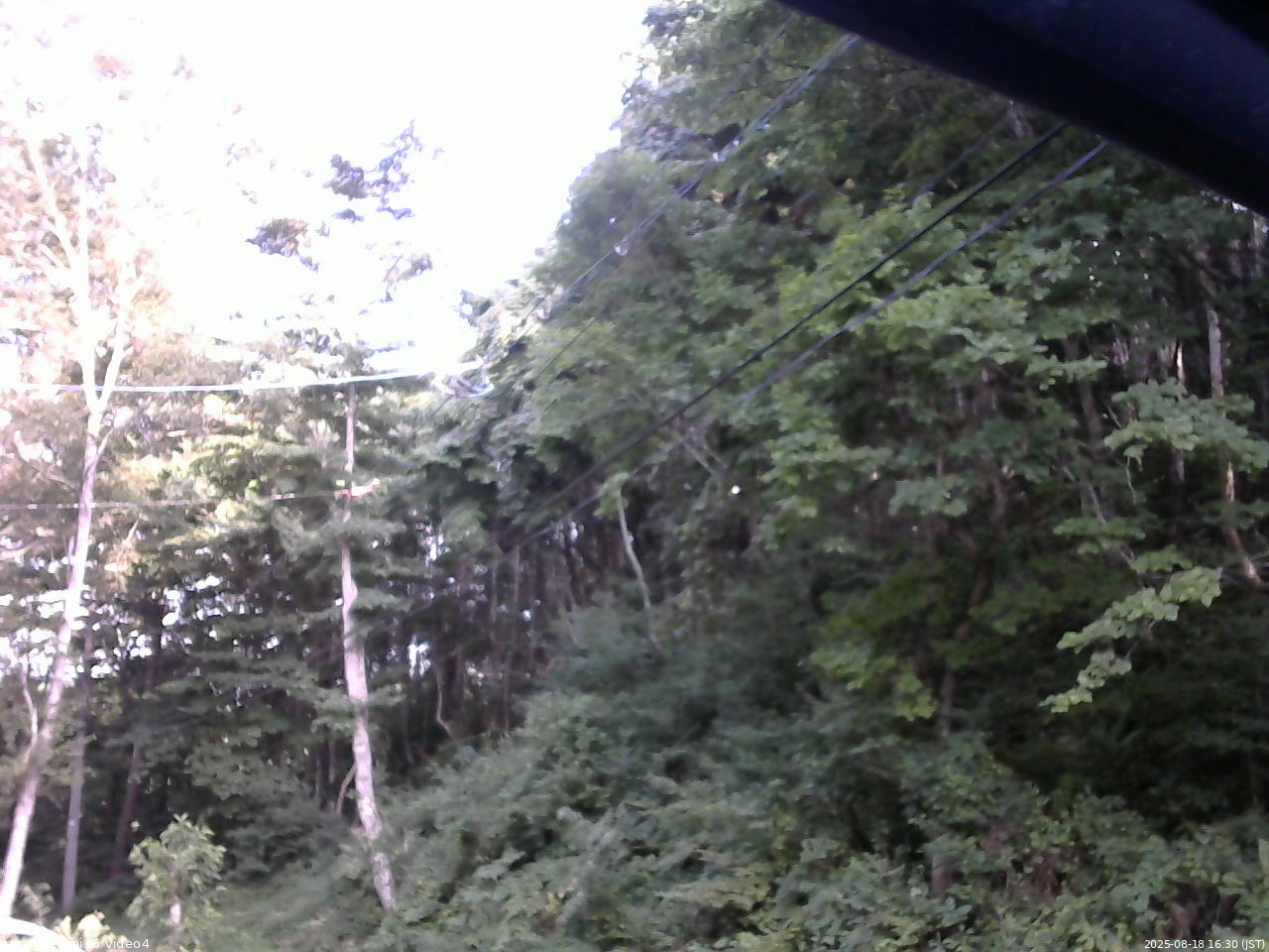 長野県菅平高原 ゆたか山荘 東側上空 2025/08/18 16:30