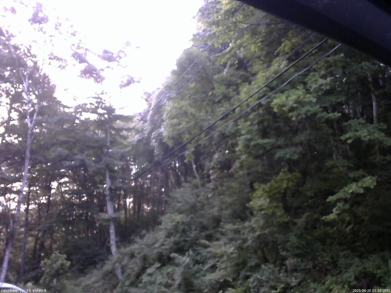 長野県菅平高原 ゆたか山荘 東側上空 2025/08/20 05:30