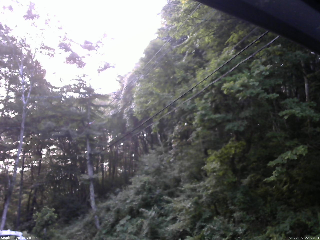 長野県菅平高原 ゆたか山荘 東側上空 2025/08/22 05:30