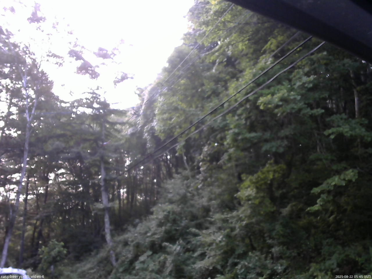長野県菅平高原 ゆたか山荘 東側上空 2025/08/22 05:45