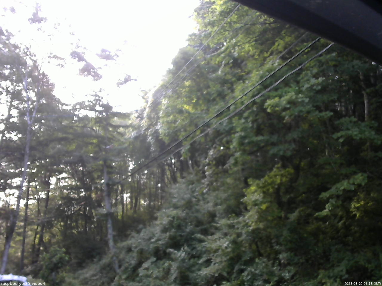 長野県菅平高原 ゆたか山荘 東側上空 2025/08/22 06:15