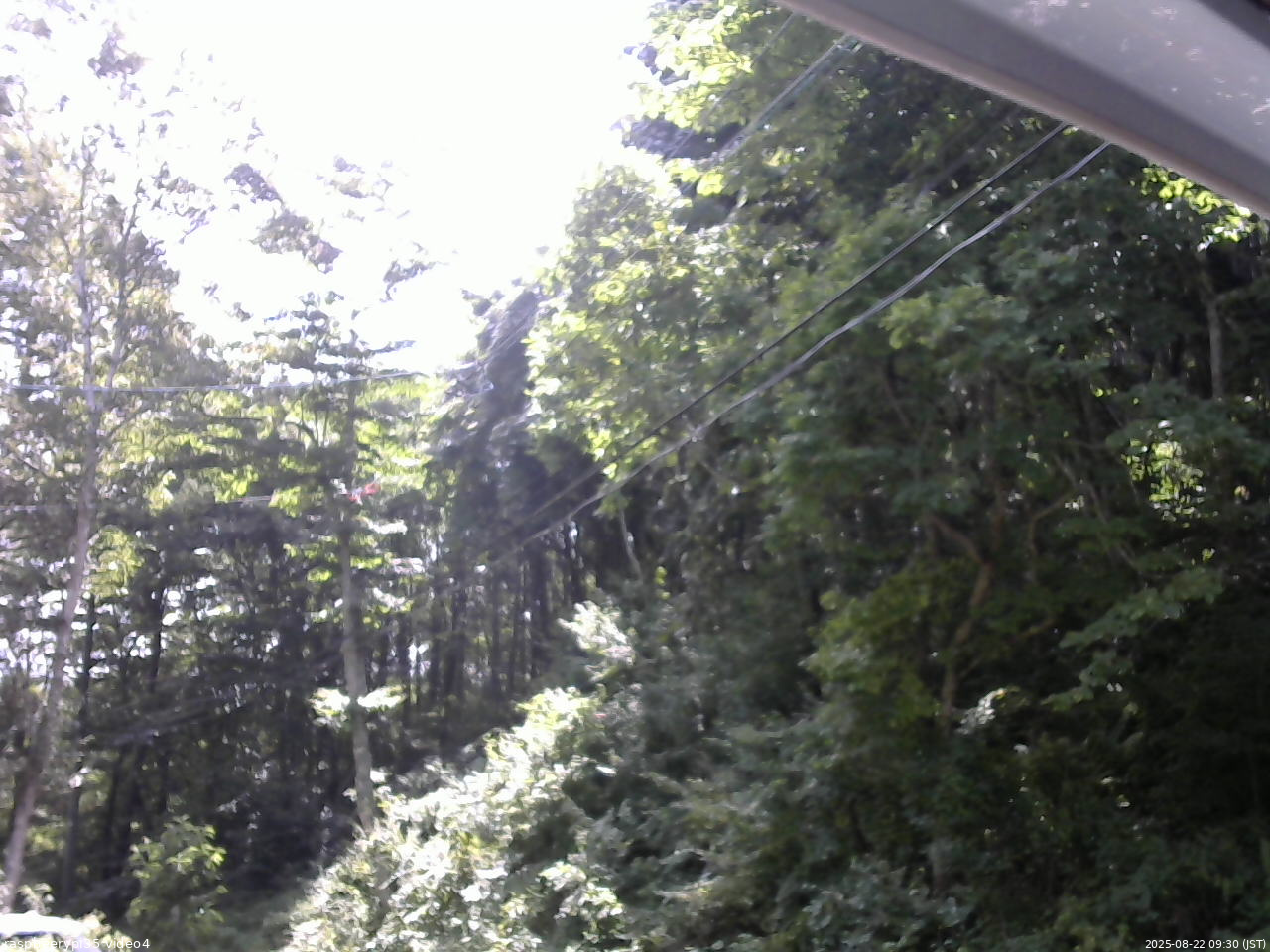 長野県菅平高原 ゆたか山荘 東側上空 2025/08/22 09:30